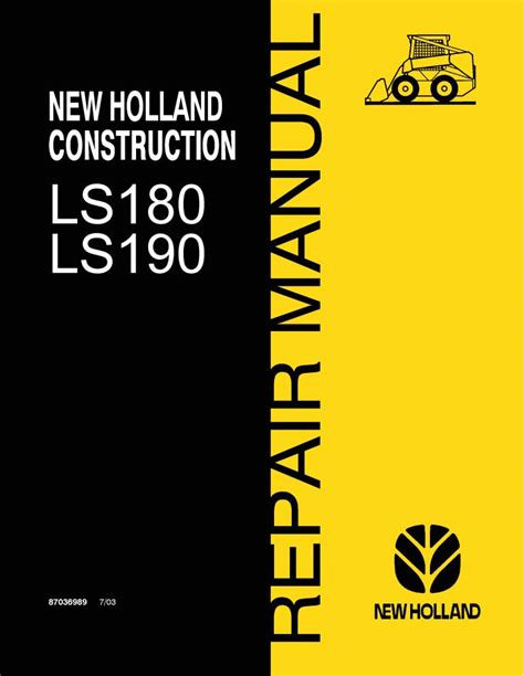 new holland ls180 skid steer hydraulic fluid|new holland ls180 operators manual.